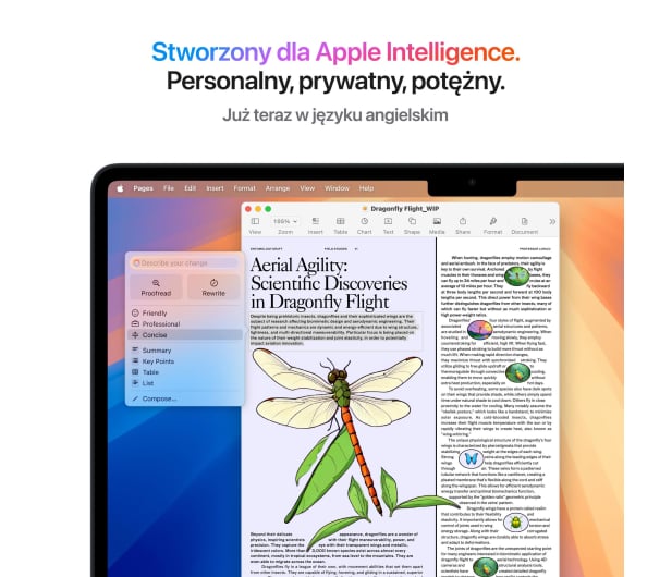 Apple MacBook Air M4/16GB/256/Mac OS Północ 8R GPU