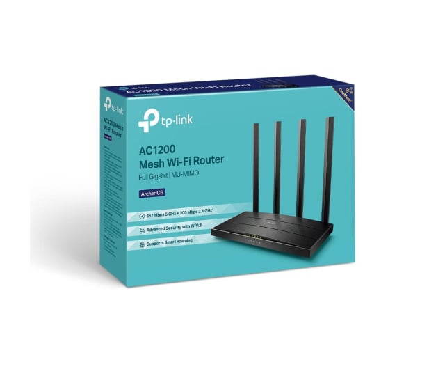 TP-Link Archer C6 (1200Mb/s a/b/g/n/ac) DualBand