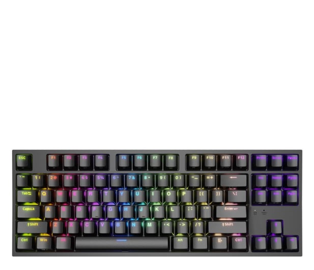 Genesis Thor 404 TKL Kailh Brown RGB czarna