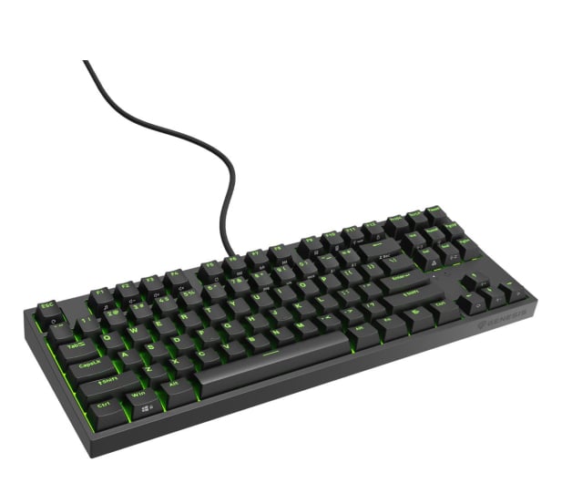 Genesis Thor 404 TKL Kailh Brown RGB czarna