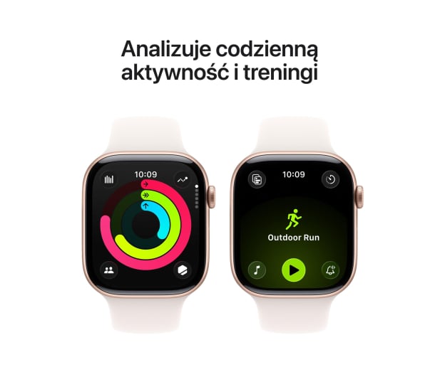Apple Watch 11 42/Różowe Aluminum/Różowy Pasek S/M GPS
