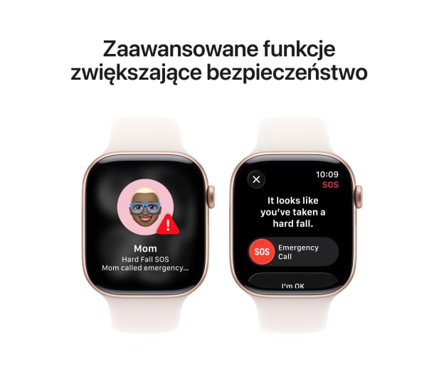 Apple Watch 11 42/Różowe Aluminum/Różowy Pasek S/M GPS